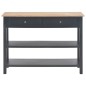 vidaXL Sideboard Schwarz 110×35×80 cm MDF vidaXL Sideboard Schwarz 110×35×80 cm MDF