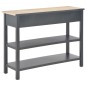 vidaXL Sideboard Schwarz 110×35×80 cm MDF vidaXL Sideboard Schwarz 110×35×80 cm MDF