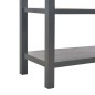 vidaXL Sideboard Schwarz 110×35×80 cm MDF vidaXL Sideboard Schwarz 110×35×80 cm MDF