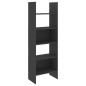 vidaXL Bücherregal Grau 60x35x180 cm Holzwerkstoff vidaXL Bücherregal Grau 60x35x180 cm Holzwerkstoff