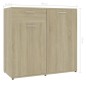 vidaXL Sideboard Sonoma-Eiche 80x36x75 cm Holzwerkstoff vidaXL Sideboard Sonoma-Eiche 80x36x75 cm Holzwerkstoff