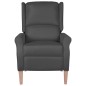 vidaXL Relaxsessel Verstellbar Dunkelgrau Stoff vidaXL Relaxsessel Verstellbar Dunkelgrau Stoff