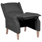 vidaXL Relaxsessel Verstellbar Dunkelgrau Stoff vidaXL Relaxsessel Verstellbar Dunkelgrau Stoff