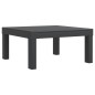 vidaXL 3-tlg. Garten-Lounge-Set mit Kissen Anthrazit PP vidaXL 3-tlg. Garten-Lounge-Set mit Kissen Anthrazit PP