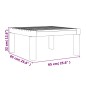 vidaXL 3-tlg. Garten-Lounge-Set mit Kissen Anthrazit PP vidaXL 3-tlg. Garten-Lounge-Set mit Kissen Anthrazit PP