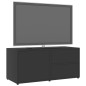 vidaXL TV-Schrank Grau 80x34x36 cm Holzwerkstoff vidaXL TV-Schrank Grau 80x34x36 cm Holzwerkstoff