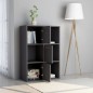 vidaXL Lagerschrank Grau 60x29,5x90 cm Holzwerkstoff vidaXL Lagerschrank Grau 60x29,5x90 cm Holzwerkstoff