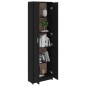 vidaXL Flurmöbel-Set Schwarz Holzwerkstoff vidaXL Flurmöbel-Set Schwarz Holzwerkstoff