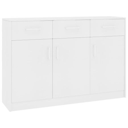 vidaXL Sideboard Weiß 110x30x75 cm Holzwerkstoff