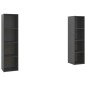 vidaXL TV-Schränke 2 Stk. Hochglanz-Grau 142,5x35x36,5cm Holzwerkstoff vidaXL TV-Schränke 2 Stk. Hochglanz-Grau 142,5x35x36,5cm Holzwerkstoff