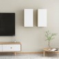 vidaXL TV-Schränke 2 Stk. Weiß Sonoma-Eiche 30,5x30x60cm Holzwerkstoff vidaXL TV-Schränke 2 Stk. Weiß Sonoma-Eiche 30,5x30x60cm Holzwerkstoff