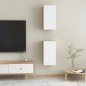 vidaXL TV-Schränke 2 Stk. Weiß Sonoma-Eiche 30,5x30x60cm Holzwerkstoff vidaXL TV-Schränke 2 Stk. Weiß Sonoma-Eiche 30,5x30x60cm Holzwerkstoff