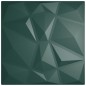 vidaXL Wandpaneele 48 Stk. Grün 50x50 cm EPS 12 m² Diamant vidaXL Wandpaneele 48 Stk. Grün 50x50 cm EPS 12 m² Diamant