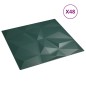 vidaXL Wandpaneele 48 Stk. Grün 50x50 cm EPS 12 m² Diamant vidaXL Wandpaneele 48 Stk. Grün 50x50 cm EPS 12 m² Diamant