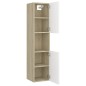 vidaXL Badmöbel-Set Sonoma-Eiche Holzwerkstoff vidaXL Badmöbel-Set Sonoma-Eiche Holzwerkstoff