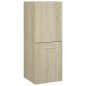 vidaXL Badmöbel-Set Sonoma-Eiche Holzwerkstoff vidaXL Badmöbel-Set Sonoma-Eiche Holzwerkstoff