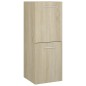 vidaXL Badmöbel-Set Sonoma-Eiche Holzwerkstoff vidaXL Badmöbel-Set Sonoma-Eiche Holzwerkstoff