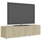 vidaXL TV-Schrank Sonoma-Eiche 120x34x30 cm Holzwerkstoff vidaXL TV-Schrank Sonoma-Eiche 120x34x30 cm Holzwerkstoff