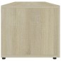 vidaXL TV-Schrank Sonoma-Eiche 120x34x30 cm Holzwerkstoff vidaXL TV-Schrank Sonoma-Eiche 120x34x30 cm Holzwerkstoff