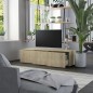 vidaXL TV-Schrank Sonoma-Eiche 120x34x30 cm Holzwerkstoff vidaXL TV-Schrank Sonoma-Eiche 120x34x30 cm Holzwerkstoff