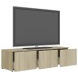 vidaXL TV-Schrank Sonoma-Eiche 120x34x30 cm Holzwerkstoff vidaXL TV-Schrank Sonoma-Eiche 120x34x30 cm Holzwerkstoff