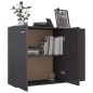 vidaXL Sideboard Grau 105x30x75 cm Holzwerkstoff vidaXL Sideboard Grau 105x30x75 cm Holzwerkstoff