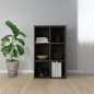 vidaXL Bücherregal/Sideboard Grau 66x30x98 cm Holzwerkstoff vidaXL Bücherregal/Sideboard Grau 66x30x98 cm Holzwerkstoff