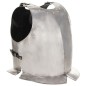 vidaXL Mittelalterliche Ritter-Brustpanzer Kürass LARP Replik Silbern Stahl vidaXL Mittelalterliche Ritter-Brustpanzer Kürass LARP Replik Silbern Stahl