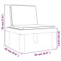 vidaXL 3-tlg. Garten-Lounge-Set mit Kissen Weiß PP vidaXL 3-tlg. Garten-Lounge-Set mit Kissen Weiß PP