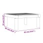 vidaXL 3-tlg. Garten-Lounge-Set mit Kissen Weiß PP vidaXL 3-tlg. Garten-Lounge-Set mit Kissen Weiß PP