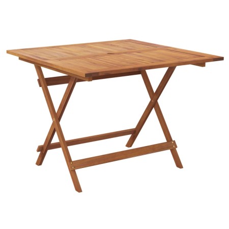 vidaXL Gartentisch Klappbar 90x90x75 cm Massivholz Akazie