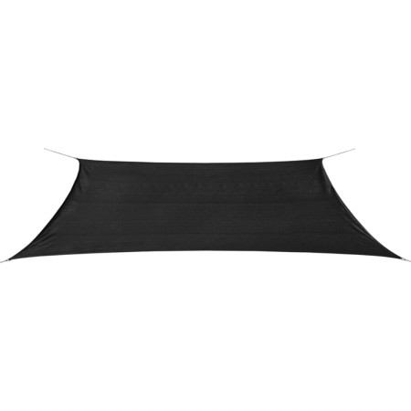vidaXL Sonnensegel HDPE Rechteckig 4x6 m Anthrazit