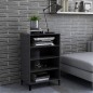 vidaXL Sideboard Grau 57x35x90 cm Holzwerkstoff vidaXL Sideboard Grau 57x35x90 cm Holzwerkstoff