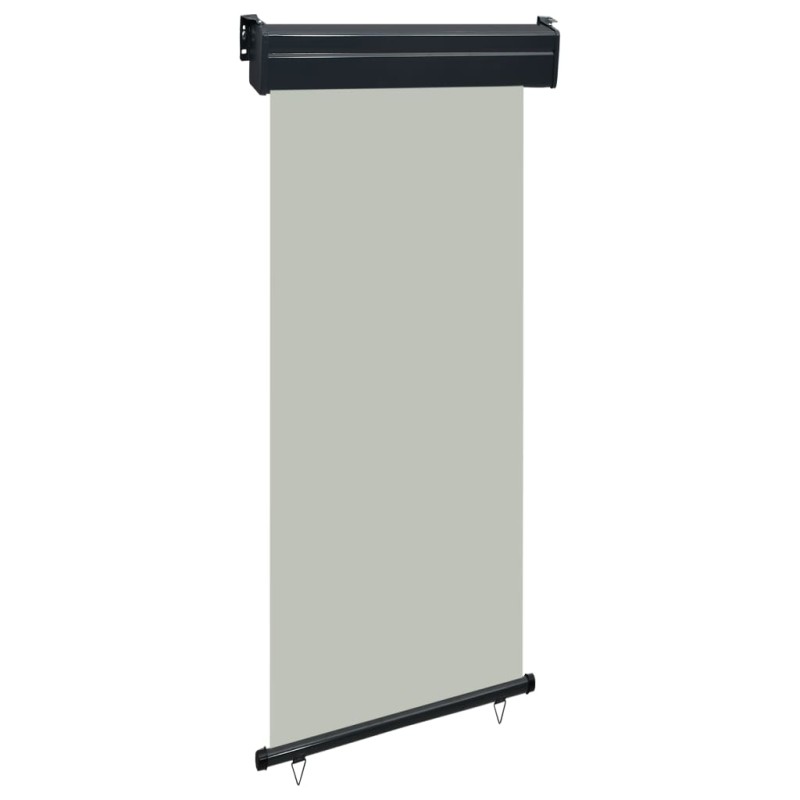 vidaXL Balkon-Seitenmarkise 85x250 cm Grau vidaXL Balkon-Seitenmarkise 85x250 cm Grau