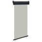 vidaXL Balkon-Seitenmarkise 85x250 cm Grau vidaXL Balkon-Seitenmarkise 85x250 cm Grau