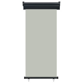 vidaXL Balkon-Seitenmarkise 85x250 cm Grau