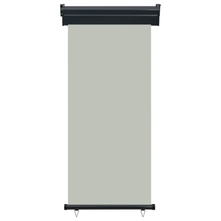 vidaXL Balkon-Seitenmarkise 85x250 cm Grau