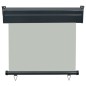 vidaXL Balkon-Seitenmarkise 85x250 cm Grau vidaXL Balkon-Seitenmarkise 85x250 cm Grau