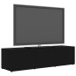vidaXL TV-Schrank Schwarz 120x34x30 cm Holzwerkstoff vidaXL TV-Schrank Schwarz 120x34x30 cm Holzwerkstoff