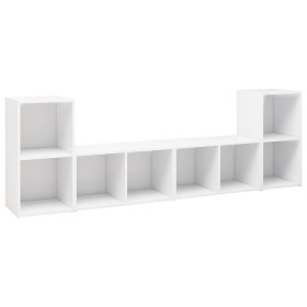 vidaXL TV-Schränke 4 Stk. Weiß 72x35x36,5 cm Holzwerkstoff