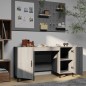 vidaXL Schreibtisch Grau Sonoma 140x50x75 cm Holzwerkstoff vidaXL Schreibtisch Grau Sonoma 140x50x75 cm Holzwerkstoff