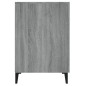 vidaXL Schreibtisch Grau Sonoma 140x50x75 cm Holzwerkstoff vidaXL Schreibtisch Grau Sonoma 140x50x75 cm Holzwerkstoff