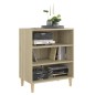 vidaXL Sideboard Sonoma-Eiche 57x35x70 cm Holzwerkstoff vidaXL Sideboard Sonoma-Eiche 57x35x70 cm Holzwerkstoff