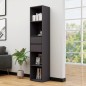 vidaXL Bücherregal Grau 36x30x171 cm Holzwerkstoff vidaXL Bücherregal Grau 36x30x171 cm Holzwerkstoff