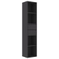 vidaXL Bücherregal Grau 36x30x171 cm Holzwerkstoff vidaXL Bücherregal Grau 36x30x171 cm Holzwerkstoff