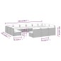 vidaXL 13-tlg. Garten-Lounge-Set mit Kissen Braun Poly Rattan vidaXL 13-tlg. Garten-Lounge-Set mit Kissen Braun Poly Rattan