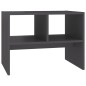 vidaXL Beistelltisch Grau 60x40x45 cm Holzwerkstoff vidaXL Beistelltisch Grau 60x40x45 cm Holzwerkstoff