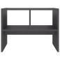 vidaXL Beistelltisch Grau 60x40x45 cm Holzwerkstoff vidaXL Beistelltisch Grau 60x40x45 cm Holzwerkstoff