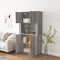 vidaXL Highboard Grau Sonoma Holzwerkstoff vidaXL Highboard Grau Sonoma Holzwerkstoff