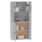vidaXL Highboard Grau Sonoma Holzwerkstoff vidaXL Highboard Grau Sonoma Holzwerkstoff